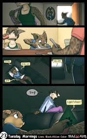 Tuesday - Black-Kitten porn comic - the best cartoon porn comics, Rule 34 |  MULT34
