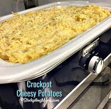 Crockpot Cheesy Potatoes Recipe Recipe Casserole Crockpot Recipes Crockpot Recipes Slow Cooker Recipes