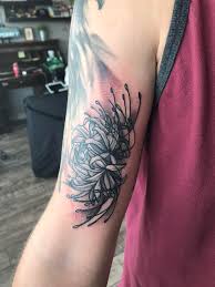Red lilies returned | yuko nagai. Got My Red Spider Lily Tattoo Today Tokyoghoul