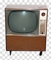 Tv on the cabinet in modern living room with plant on white wall background. Aesthetic Grunge Vintage Crt Television Graphic Transparent Background Png Clipart Hiclipart