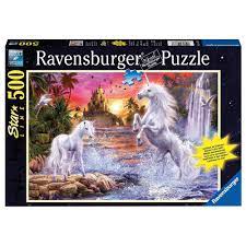 It's not a dark wizard you must fear. Jigsaw Puzzle 500 Pieces Glow In The Dark Star Line Beautiful Unicorns Ravensburger 14873 500 Pieces Jigsaw Puzzles Fantastic Animals Jigsaw Puzzle
