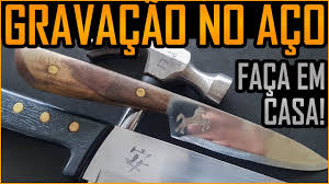 Jogar o jogo da peppa. Gravacao De Nome Ou Logo No Aco Faca Em Casa Youtube