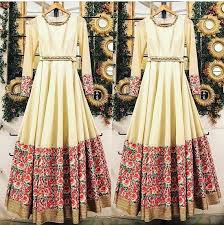 Latest designer party wear heavy georgette suit long dress anarkali lehenga. Champagne Wedding Gown With Floral Embroiderycocktail Dress Etsy