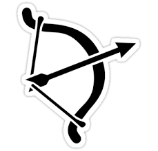 Archery Bow Arrow Sticker By Designzz Archery Bow Arrows Archery Bow