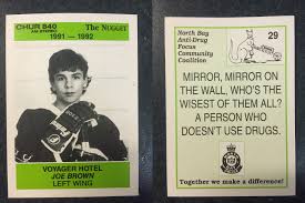 See more ideas about hockey cards, hockey, cards. In 1992 My Canadian Town Made Hockey Cards For Every Kid In Town And Enough Cards Were Made That Each Kid Could Collect The Entire Series Each Card Was Paired With An