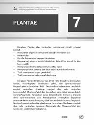 Tumbuhan lumut memiliki habitat di tempat yang lembab. Bab 7