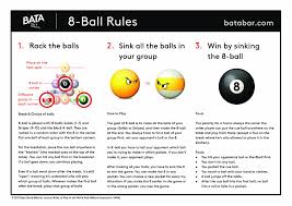 16 balls in total, comprising a white cue ball, seven striped balls, seven solid balls, and one black ball (8 ball). Rules For 8 Ball And 9 Ball Pool Billiards Bata Bar Billiards Pool Balls Billiards Ball