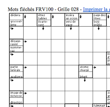 À chaque mot sa définition ! Grilles De Mots Fleches Gratuits A Imprimer