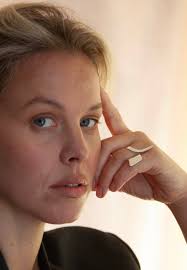 LILY RING ORGANIC, silver