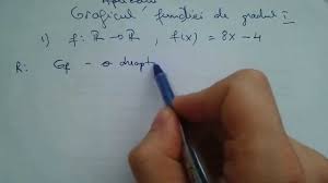 Graficul Functiei De Gradul 1 Determinarea Abscisei Sau A Ordonatei Punctului De Pe Grafic Graficul Este Asemenea Unui Joc De Strategie Graficul Unei Functii Elementare Definitie Numim Grafic Al Functiei Æ' A B Multimea GÆ' X Y X Ye A Y Ye B Æ' X Y