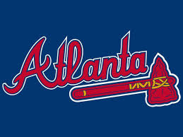 It says braves in a script font that only capitalizes the b. Lhf Ballpark Script Font Atlanta Braves Font Upfonts