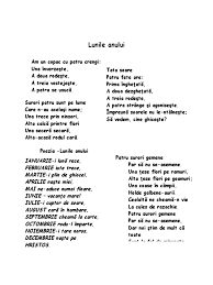 Cele patru anotimpuri ale anului sunt Inv Lunile Anului