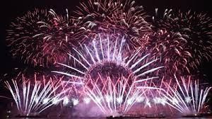 Happy new year fireworks 2019 is available online and the majority of them are available to see from the sky. New Year 2019 London Counts Down To Firework Display Bbc News
