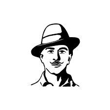 Artwork Sketch Black And White Bhagat Singh Pin By Sankar Kavin On India India Flag Indian Legends Bhagat Singh Birthday