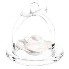 Campana Con Ceramica Perfumada Maisons Du Monde Cloche En Verre Miroir En Metal Noir Maison Du Monde Verre