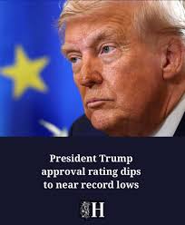 Trump's approval ratings, already historically low for a newly elected  president, continue to sink' 👇 𝘐𝘯 𝘢𝘴𝘴𝘰𝘤𝘪𝘢𝘵𝘪𝘰𝘯 𝘸𝘪𝘵𝘩 𝘜𝘚𝘈  𝘛𝘰𝘥𝘢𝘺