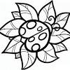 Free ladybug coloring page printable. 1