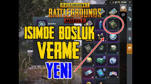 Brawls stars oyunun emulator üzerinden oynamayı merak edenler ve oyun açılmama hatası alanlar için bu videoyu çektim. Pubgmobile Isime Bosluk Nasil Verilir 2020 Yeni Ä§ Karatker