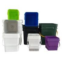 Wholesale 5L Rectangular Plastic Buckets - Durable & Versatile