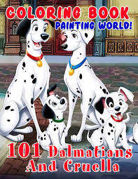 Fantasia is a 1940 american animated film, produced by walt disney productions and given a wide release by rko radio pictures. Amazon Com Painting World 101 Dalmatians And Cruella Coloring Book A Wonderful Book For All Fans Of Dalmatians And Cruella 9798703067956 World Painting Books