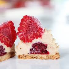 Tartelette Dulcey Framboise Sur Sable Noisette Hinalys Gourmandise Tarte Salee Tarte Sucree