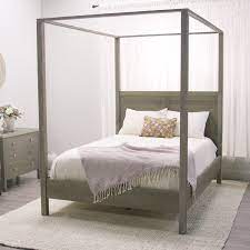 gray marlon queen canopy bed queen canopy bed farmhouse canopy beds canopy bed frame