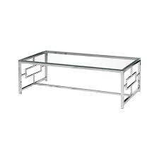 Costway rectangle glass coffee table metal legs end table livingroom black. Best Master Furniture E Design Stainless Steel Glass Top Coffee Table Silver Buy Online In Angola At Angola Desertcart Com Productid 165847616