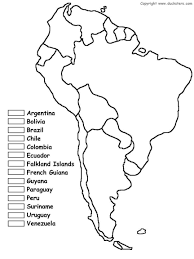 Homeschooling With A Classical Twist South America Color In Map Geography For Kids How To Speak Spanish South America Map