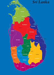 District And Province Map Of Sri Lanka Free Vector In Adobe Illustrator Ai Ai Format Format For Free Download 1 03mb