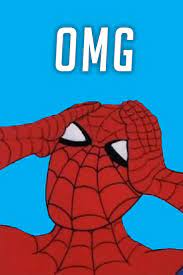 Spiderman Omg Spiderman Hilarious Superhero