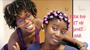 See more ideas about short natural hair styles, natural hair styles, short hair styles. Perm Rod Set Style On Short Natural Hair Black Hair Information