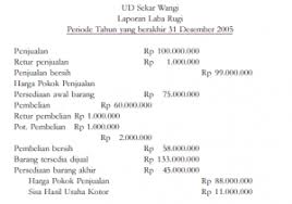 Laporan laba rugi bagi sebuah perusahaan biasanya dibuat setiap bulan, contohnya saja perusahaan a mencatat laporan laba rugi perusahaan pada periode satu bulan yang dihitung mulai tanggal 1 hingga 31 januari misalnya. Cara Menghitung Laporan Laba Rugi Perusahaan Dagang Dan Jasa Dosenakuntansi Com