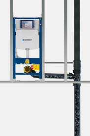 12 cm, avec réservoir de chasse à encastrer envoi : Geberit Duofix Installation System Geberit