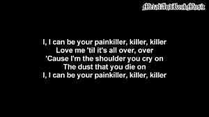 Three Days Grace Painkiller Lyrics On Screen Hd Three Days Grace Lyrics Painkiller