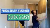 To do this, lower the top rollers on the sliding closet doors with the phillips screwdriver. How To Remove Sliding Closet Doors Youtube