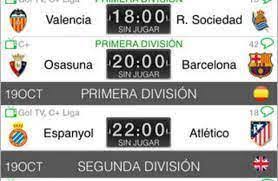 atlama Mikelanj yarık resultados futbol primera division española Son  dakika haberleri tatmin etmek kesin