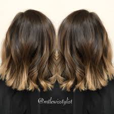 bronde balayage bob