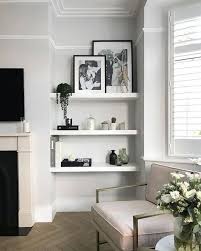 20 Cool Shelf Decor Living Room To Beautify The Room Livingroomideas Livingroomdecora Shelf Decor Living Room Minimalist Living Room Living Room Inspiration