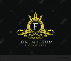 11/f bookshop, optical, racket, café, sogo gift certificates. Royal Beauty Logo F Vector Photo Free Trial Bigstock