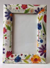 Dale vida a tus fotos de facebook, twitter, instagram o la red social que si tienes una foto con tu pequeña que quieras decorar de una manera muy especial, este marco. Primavera Marcos De Espejos Pintados Marcos Artesanales Marcos Pintados