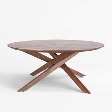 Large choice of coffee tables made in quebec: Apex Round Coffee Table Reviews Crate And Barrel Canada