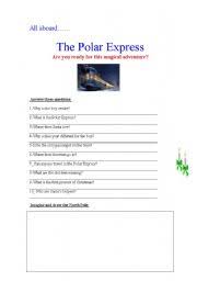 This covers everything from disney, to harry potter, and even emma stone movies, so get ready. The Polar Express Movie Esl Worksheet By Nikita2008