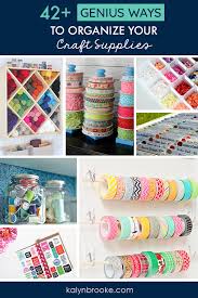 Storing cards by holiday, theme or event is easy when you've got the right card storage tools. Genius And Simple Ideas For Organizing Craft Supplies By Category