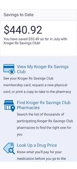 Codes (1 days ago) kroger discount prescription card: Krogerrxsc On The App Store