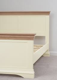 Country Cottage Painted Funiture Bedroom White Cream Bed Frame Oak Furniture Land Www Oakfurnitureland Co Uk Furniture Oak Furniture Oak Furniture Land