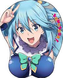 Konosuba Anime Aqua Breast Oppai Mouse Pad : Amazon.sg: Electronics