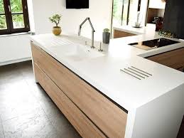 Plan De Travail Corian Toulouse Plan De Travail Corian Agencement Cuisine Cuisine Chene Clair