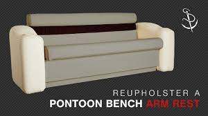 Image result for jon boat bench concept 60 of wording for wedding attire. How To Reupholster The Seat For A Pontoon Bench Youtube