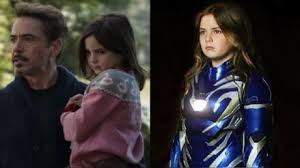 The original iron man, the father of arno stark: Marvel Actress Morgan Stark Daughter Of Iron Man Dresses Up As Rescue And Sends A Message To Return To The Movies In Avengers Endgame