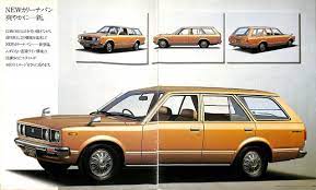 思い出のクルマをカタログで振り返る３３ ２代目カリーナバン トヨタ トヨタカリーナ クルマ
